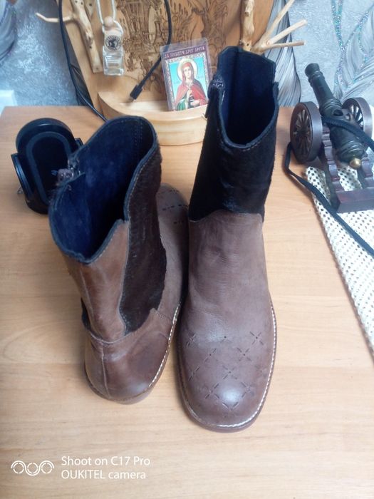 Продам нап1вчоботи Челс1,натуральна кожа