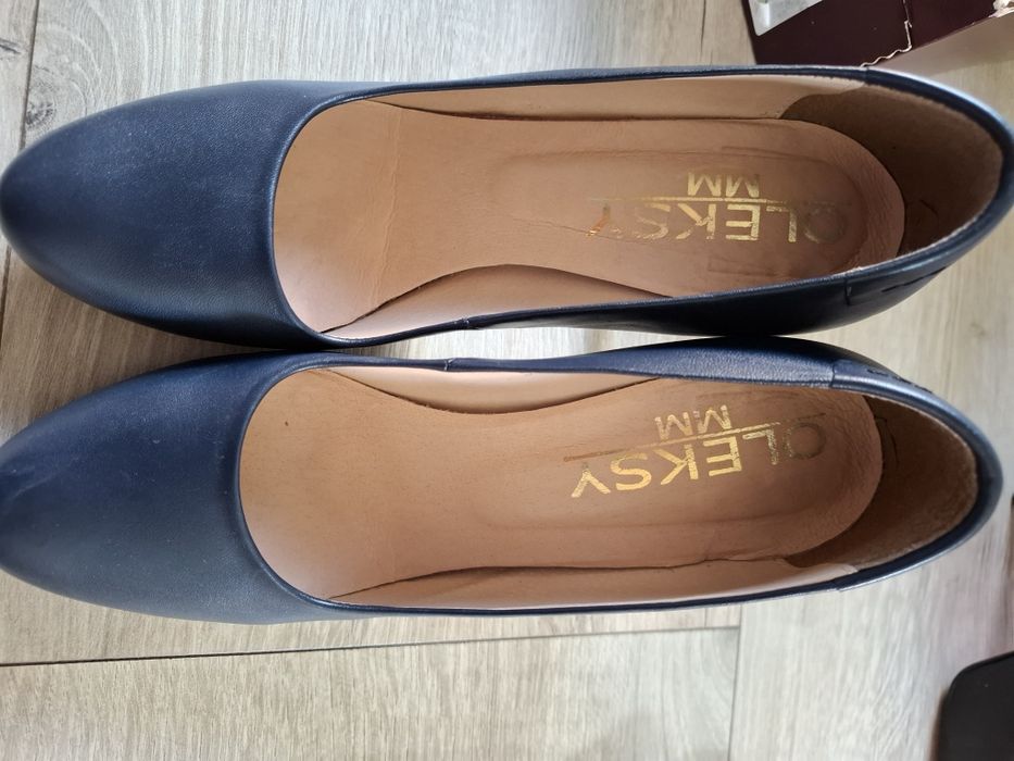Buty szpilki granatowe oleksy r. 37