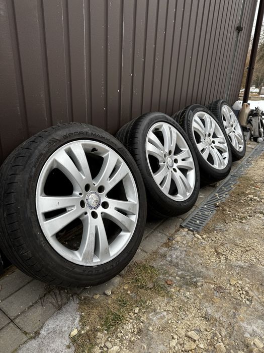Koła aluminiowe 17” Mercedes 5x112 225/45/17 klasa A B C E S W203 204