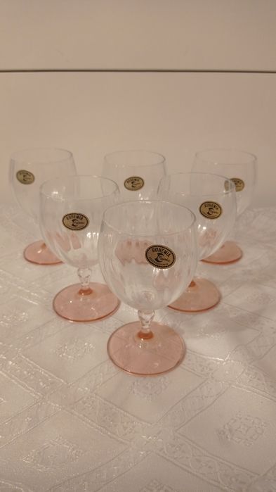 6 kieliszków Bohemia