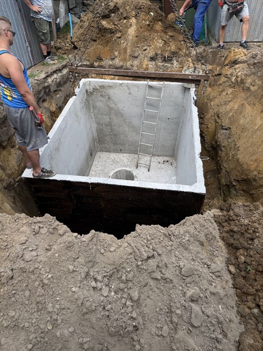 Szambo betonowe , zbiornik betonowy