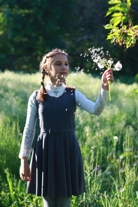 Сарафан, платье на девочку 9-10-11 лет