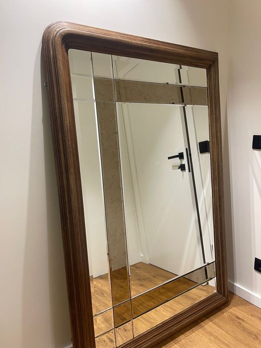 Espelho antigo em madeira