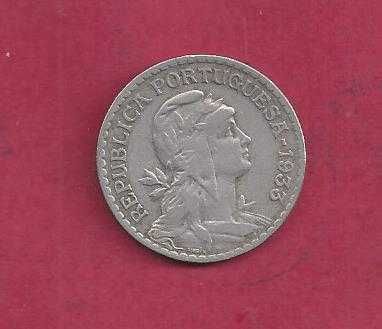 GUINÉ  Ex-colonia Portuguesa  1  Escudo  1933 Alpaca Bonita