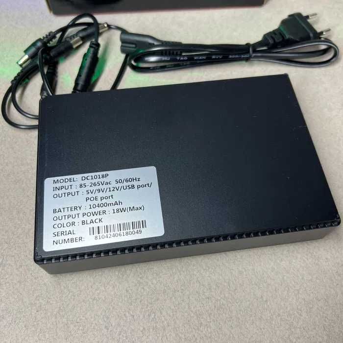 UPS для роутера 12 v УПС ИБП безперебойник 10400 mAh 18W DC1018P