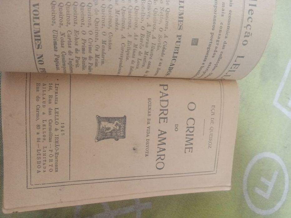 Livros de Eça de Queiroz