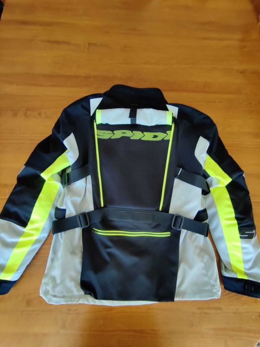 Casaco SPIDI 4 Season Evo H2Out Black / Grey / Yellow Fluo