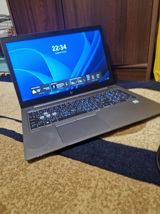 Ігровий ноутбук Hp 16/512gb i7 8665u amd wx3200