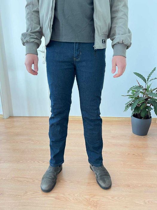 Calças de ganga jeans de motociclista Furygan Stretch Straight Fit