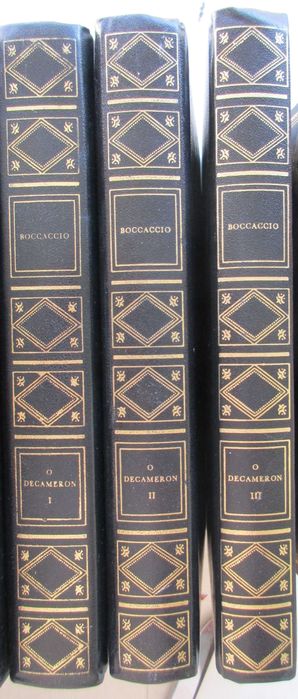 Boccaccio - - - O Decameron - - - - - 3 X Livros
