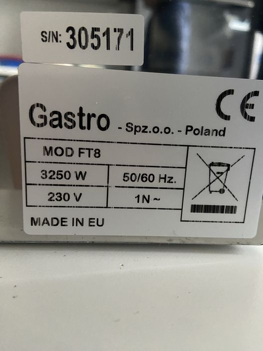 Frytownica gastronomiczna 10L 3250W