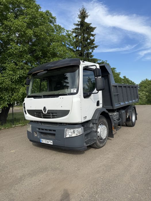 Renault premium dxi самоскид 2010 рік, євро 5 самосвал