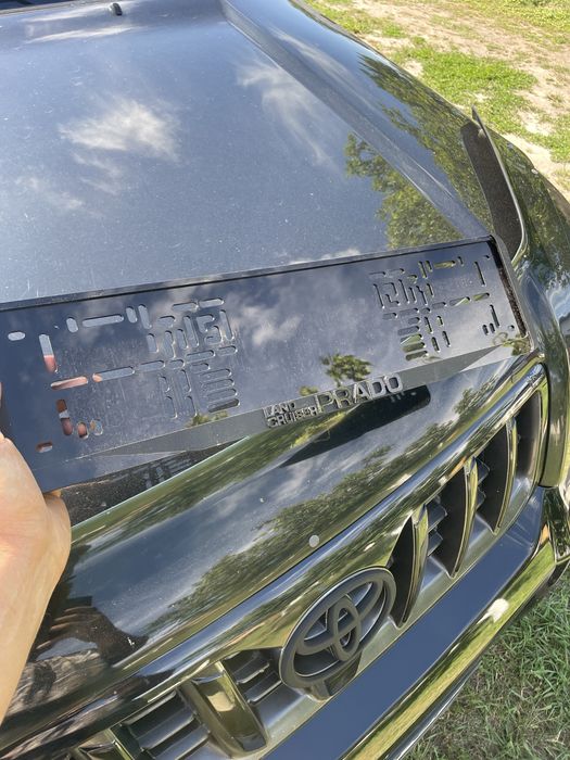 Номерна рамка Toyota LC Prado , тойота прадо , рамка під номер