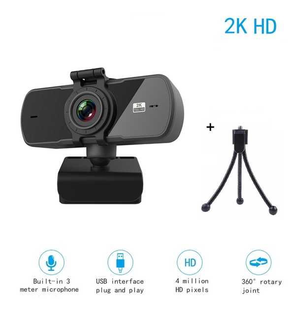 Веб-камера 2K Quad HD (2560х1440)