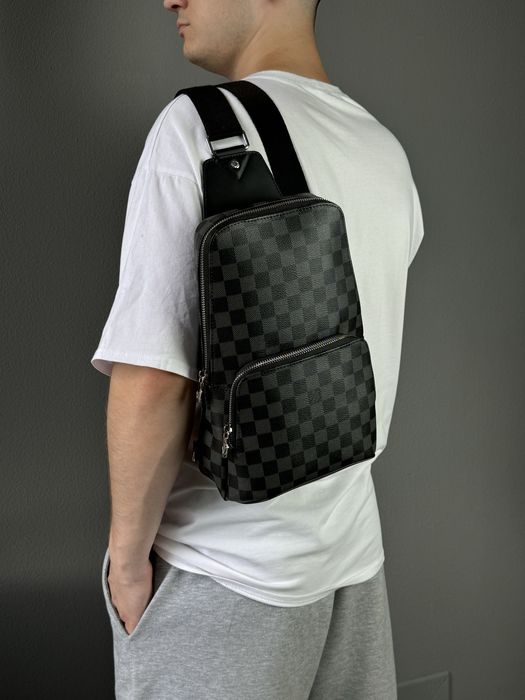 Мужская сумка Louis Vuitton чоловіча сумка слінг месенджер барсетка