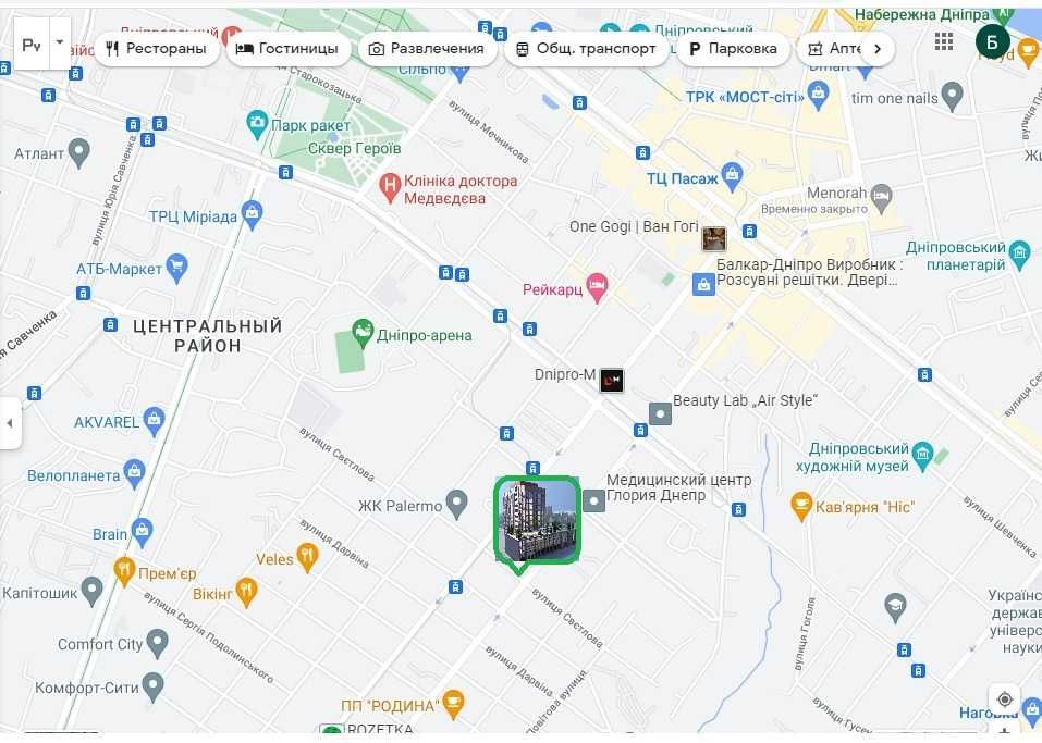Паркоместа в ЖК SvetlovSky