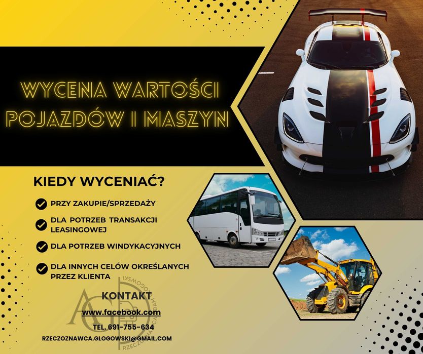Certyfikowany Rzeczoznawca Samochodowy  AKCYZA I WYCENA I KOSZTORYS