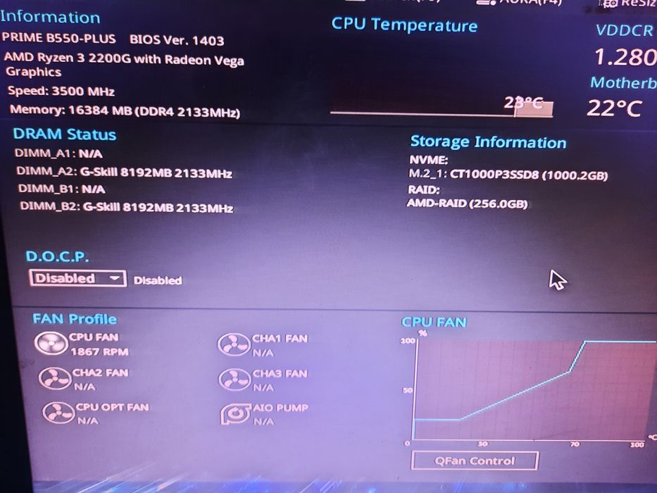 Материнська плата Asus PRIME B550-Plus