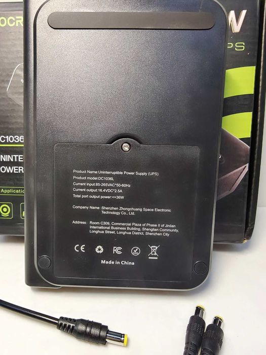 Источник бесперебойного питания ИБП UPS DOCREATE DC1036L
