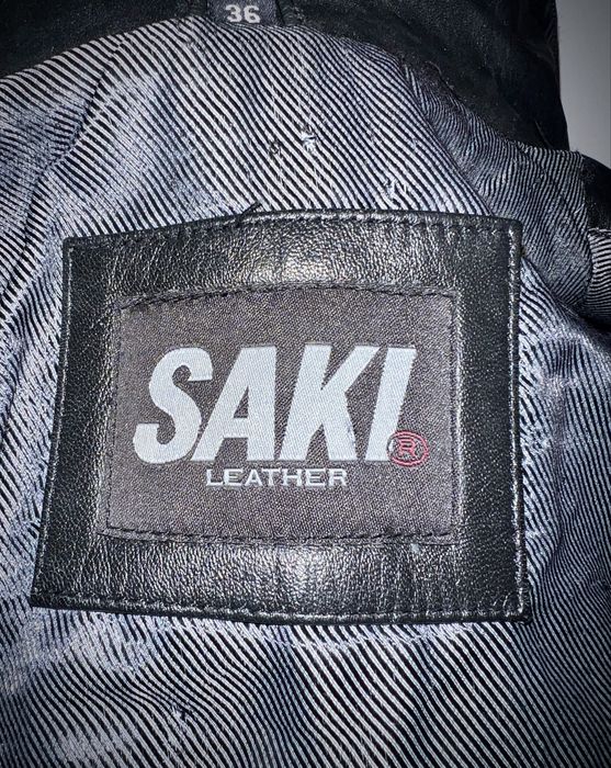 Plaszcz damski, skóra naturalna, Saki, r. 36