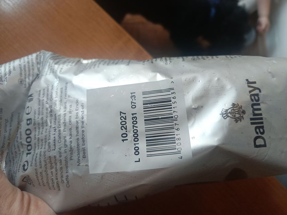 Kawa ziarnista Dallmayr Café Crème Ticino 1kg