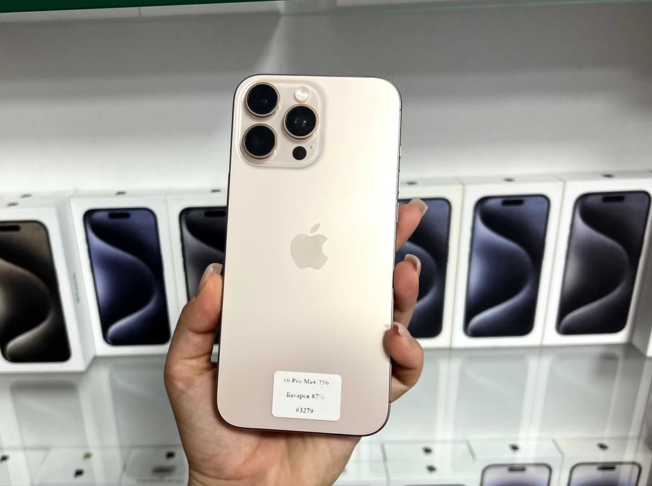 iPhone 16 Pro Max 256 gb neverlock ФІз сім l Магазин l Гарантія