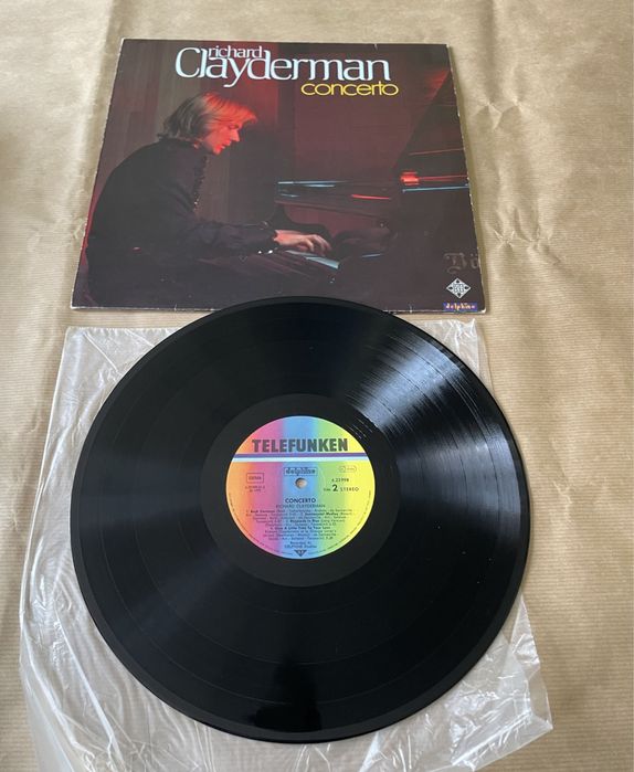 ZESTAW 4 albumów winylowych Richard Clayderman kolekcja  winyl