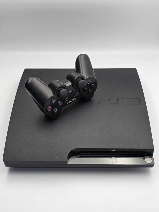 Sony PlayStation 3 Slim 250GB + pad + 3 gry - GWARANCJA 6 miesięcy - KUP NA RATY