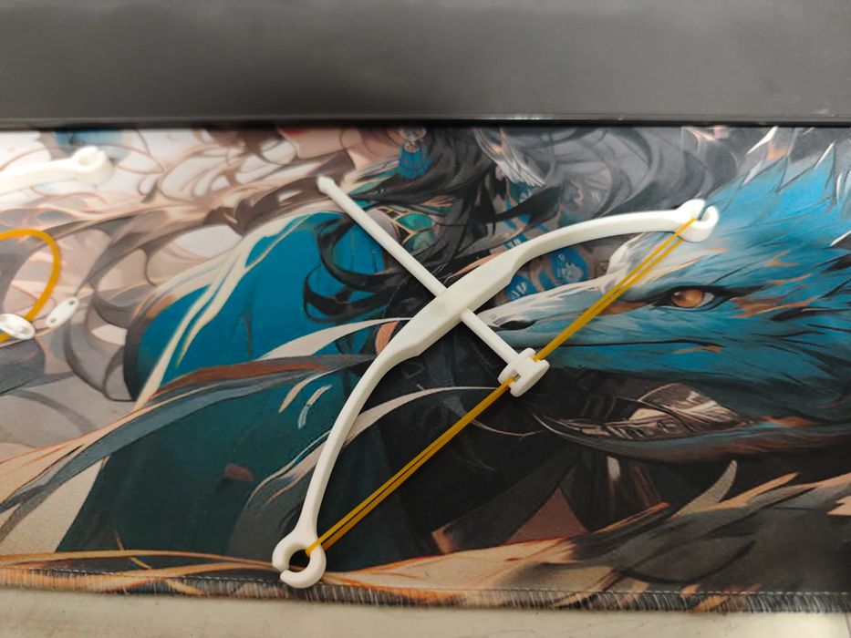 Pistola de Elásticos 16cm (Conjunto Completo 9g)