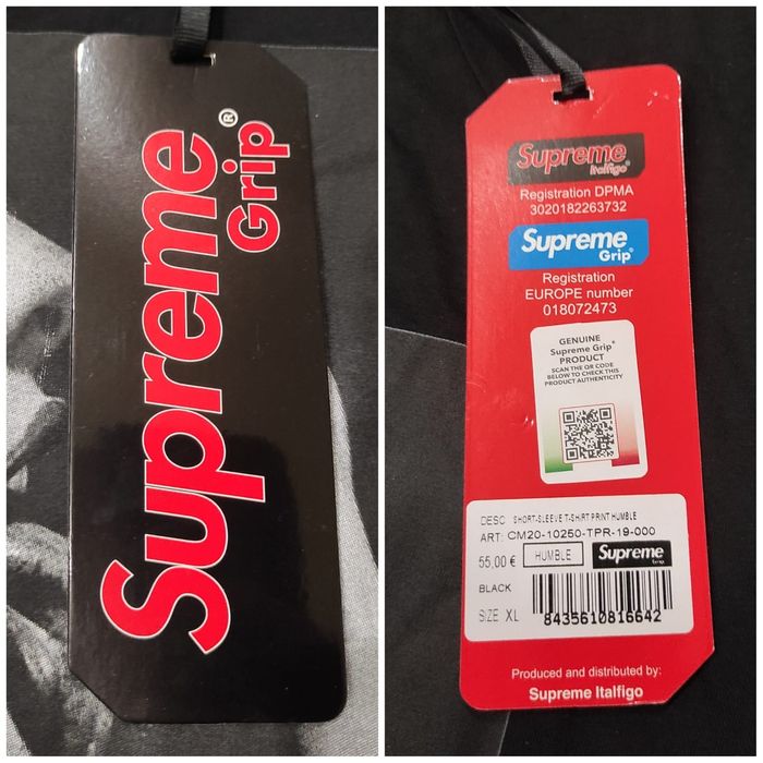 M-L Supreme grip чоловіча брендова футболка