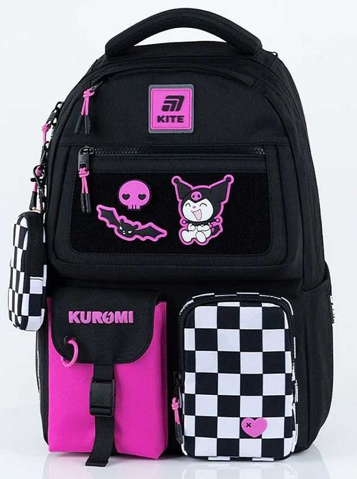 Рюкзак шкільний підлітковий Kite Education teens Kuromi, Кайт, Куромі