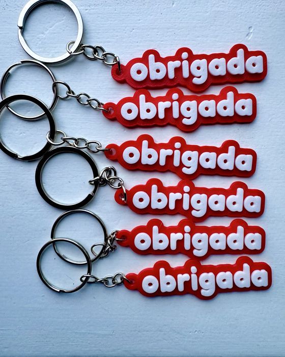 Chaveiros personalizados com nome