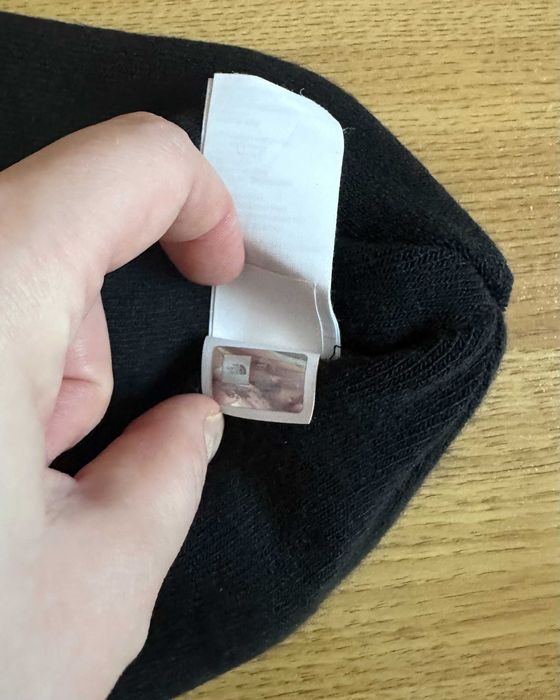 Акция!!! Детская шапка The North Face чёрная - оригинал 100%