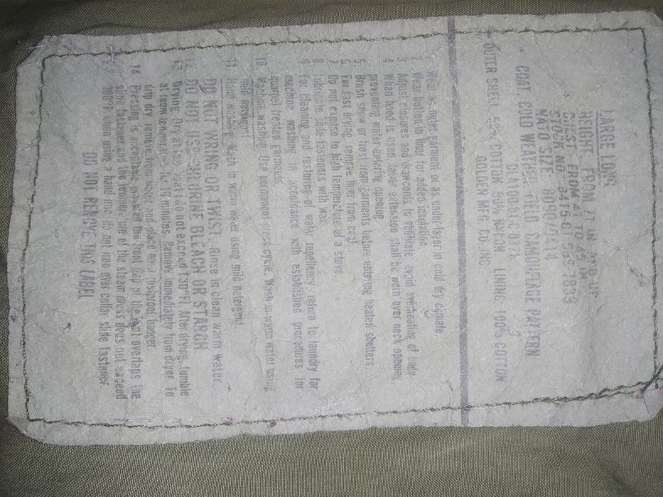 Kurtka amerykańska kontraktowa rozm.Large long - XL