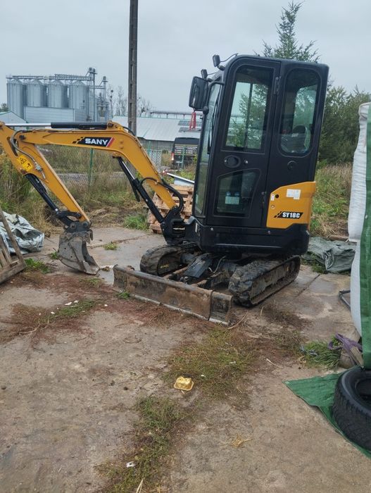 PROMOCJA!!! Wynajem minikoparki  operatorem lub bez