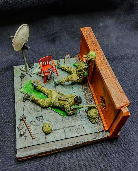 Диорама в масштабе 1:35 " Дьявол Рамади"