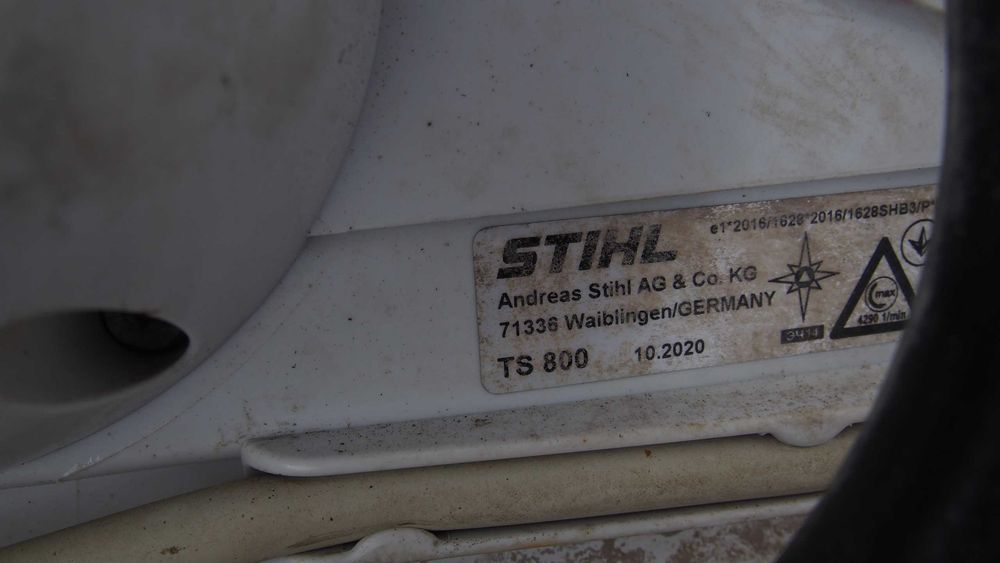 Stihl ts 800 TS800 PILA do Betonu Asfaltu metalu 400MM