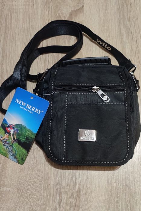 Saszetka męska torba na ramię New Berry Nowa