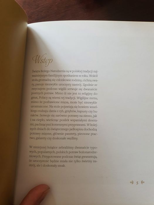 książka kucharska - potrawy świąteczne