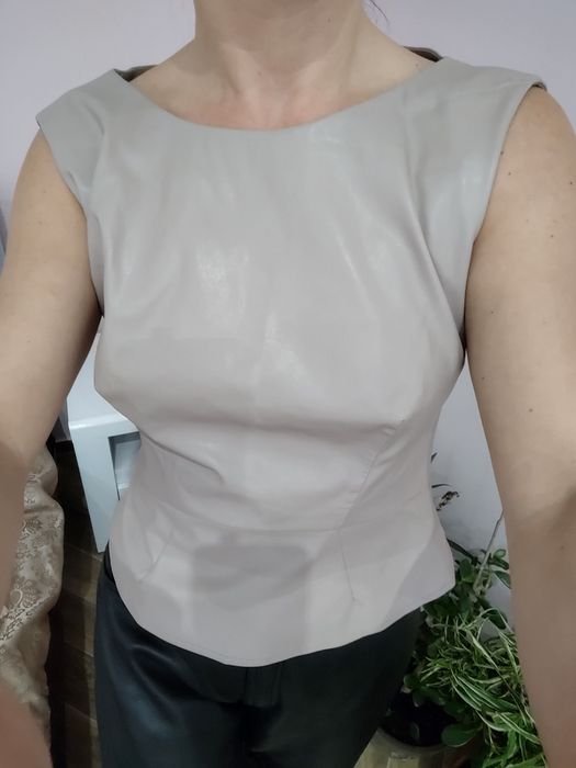 Spodnice spodenki bluzki z ekologicznej skóry XS s m