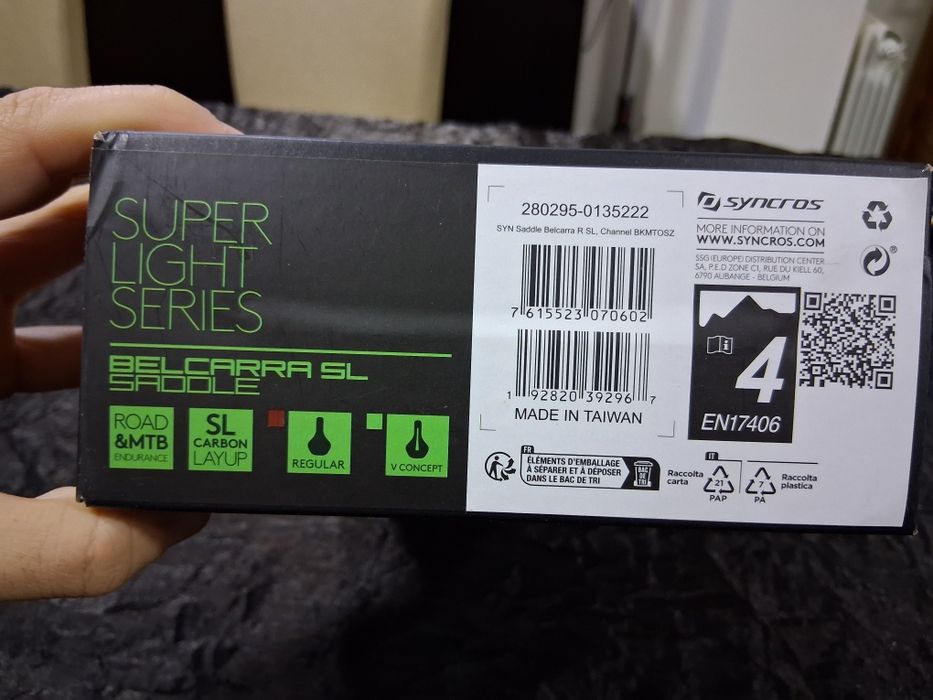 syncros belcarra sl em carbono