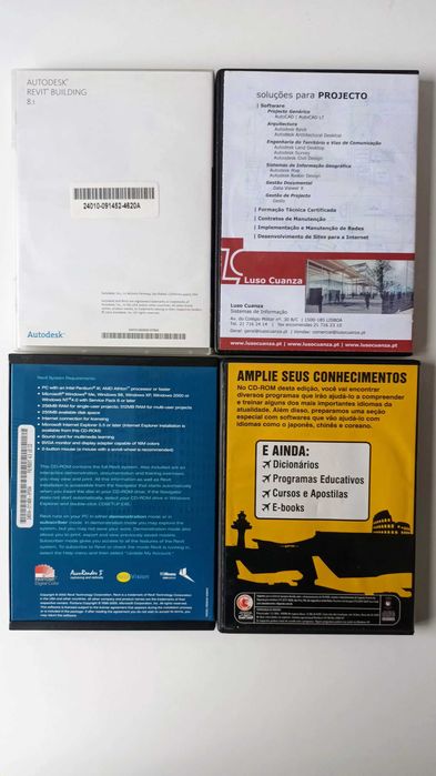 4 DVDs - PC - Various Software Programs64861509416450121