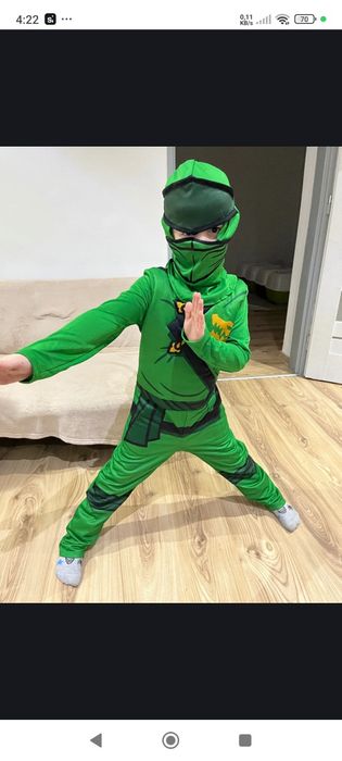 Strój przebranie lego