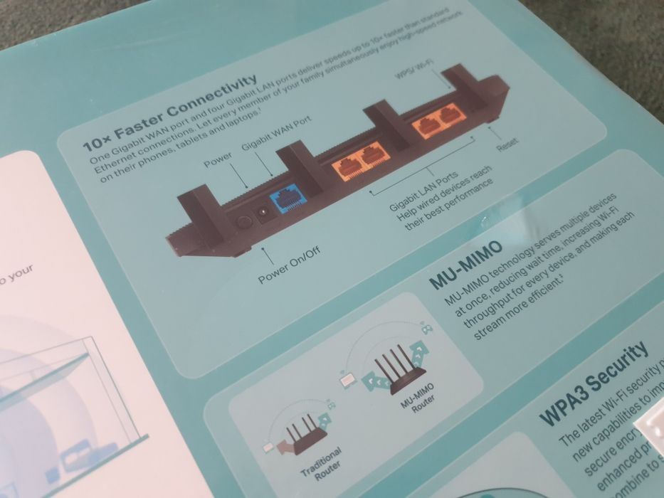 Router TP-LINK Archer A6 Czarny