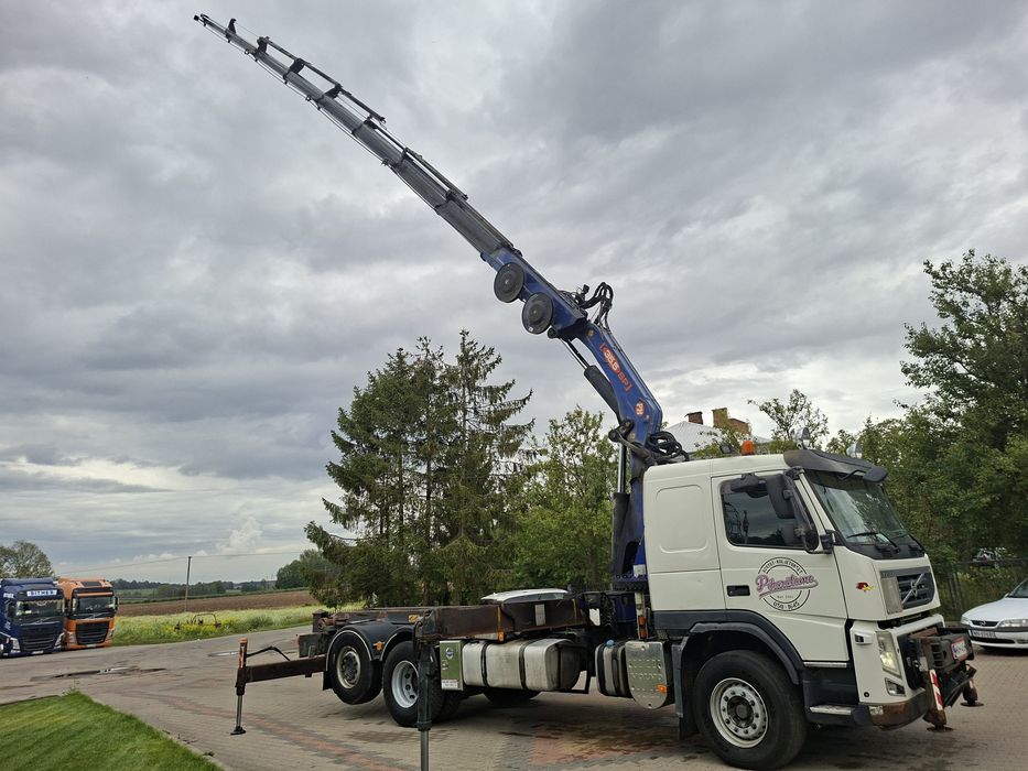 Volvo FM 460, hds PM 35.5 SP, wywrot, wciągarka,  2011