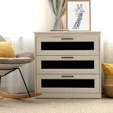 Bloco de 3 gavetas c/ rodas