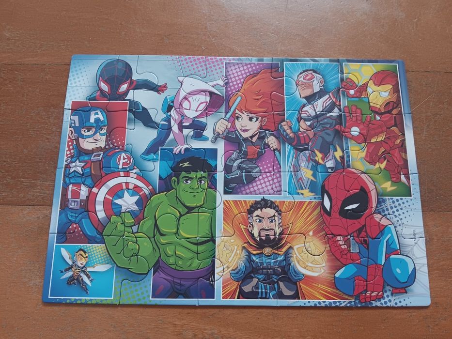 2 Puzzles Marvel