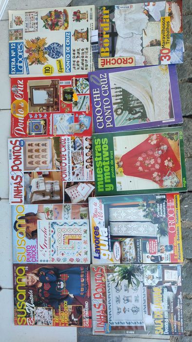 50 Revistas de Ponto Cruz