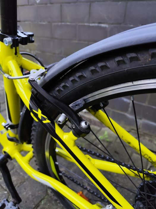 Rower Kross X1 kolor żółty stan bardzo dobry