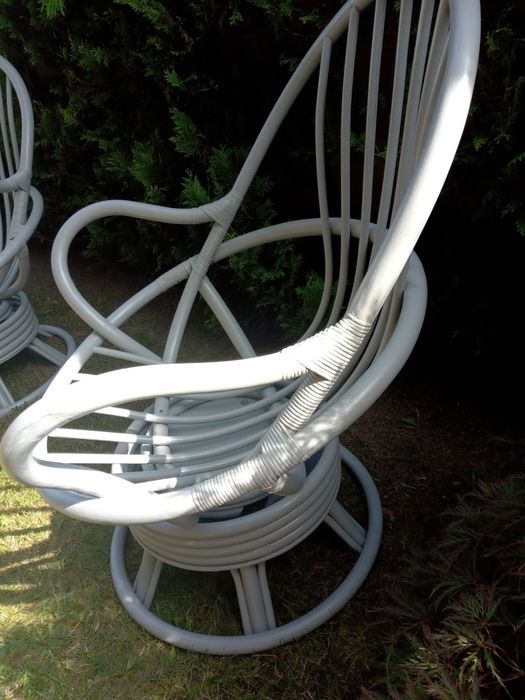 Fotele ogrodowe ratanowe